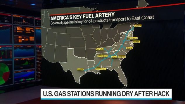 美国加油站因油管遭受网络攻击关闭多天-博易大师